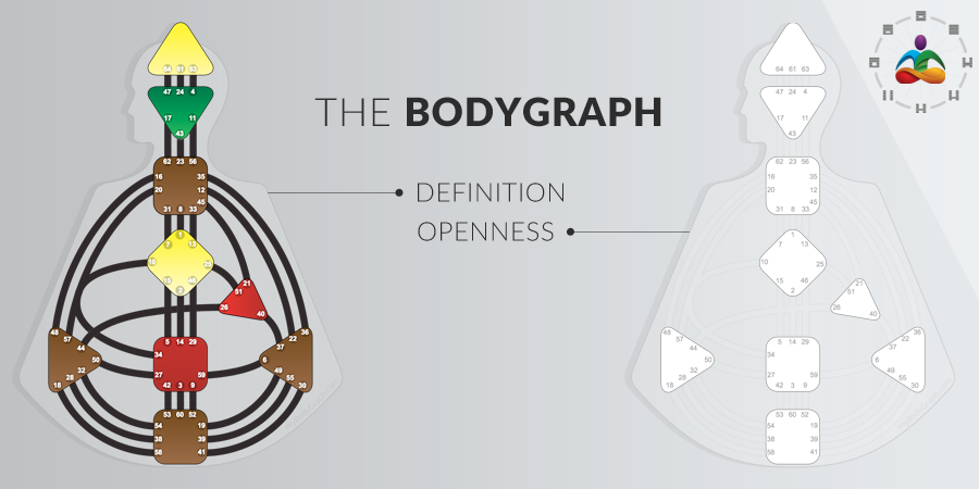 The BodyGraph - Definition vs Openness